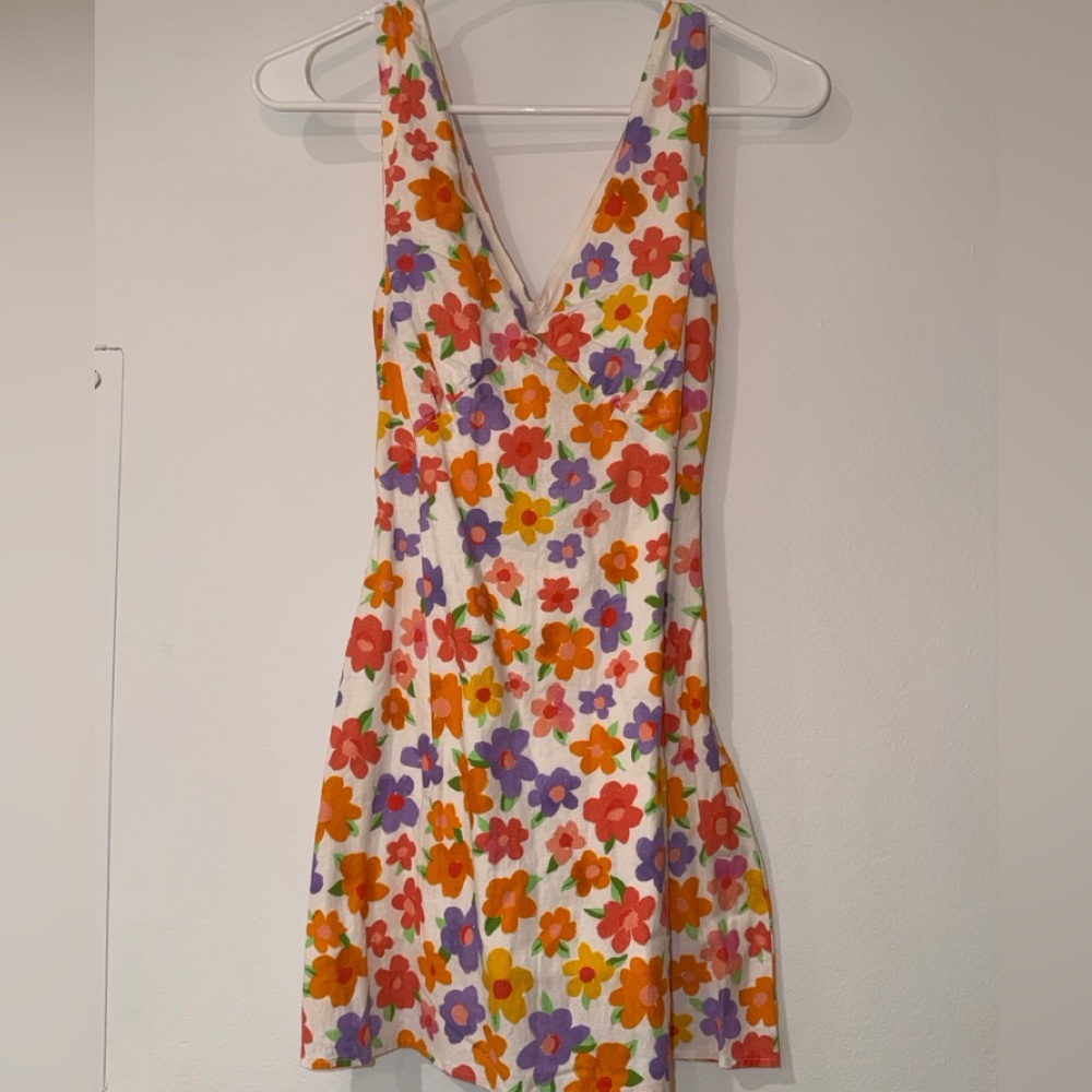 Peppermayo Colorful Floral Mini Dress
